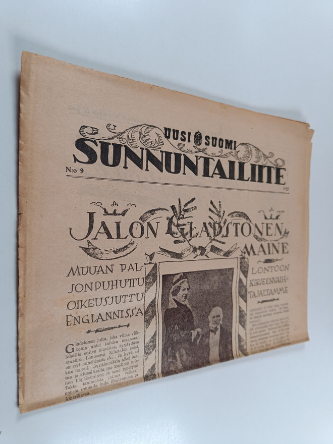Uusi Suomi sunnuntailiite 9/1927