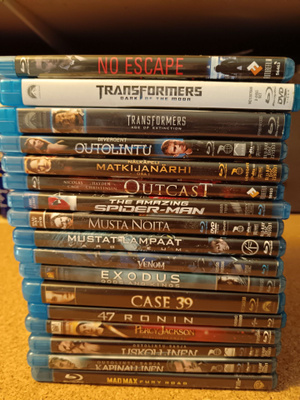 40kpl Bluray leffoja