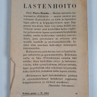 Paavo Heiniö : Lastenhoito - pikkukuva 2