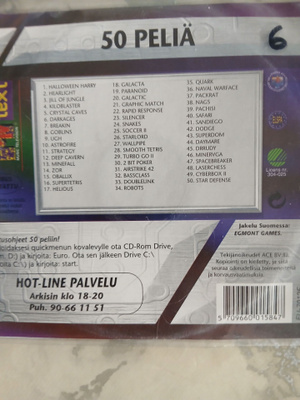 CD-ROM 50 peliä