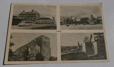 Turku, vanha nelikuvakortti, mv pk, ei p.