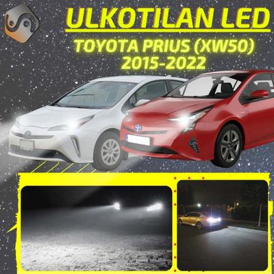 PRIUS (XW50) 2015-2022 Ulkoiset LED -valot