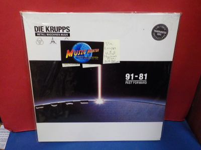DIE KRUPPS - METALL MASCHINEN MUSIK : 91-81 PAST FORWARD 2LP