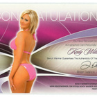 Bench Warmer 2008 SigSer Gold Autograph Keely Williams /125 - pikkukuva 2