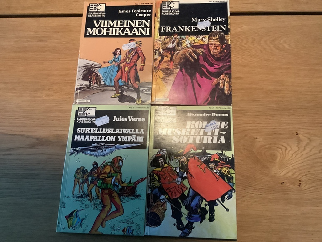 Suuria kuvaklassikoita 1-4/1979