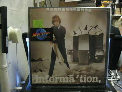 DAVE EDMUNDS - INFORMATION LP -83 GERMANY PRESS EX+/EX+