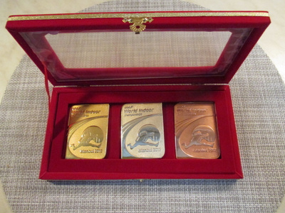 IAAF Istanbul 2012 World Indoor Championships muistomitalit.