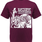 BASTARDS - SIBERIAN HARDCORE T-paita S + CD + RINTAMERKKI - pikkukuva 3
