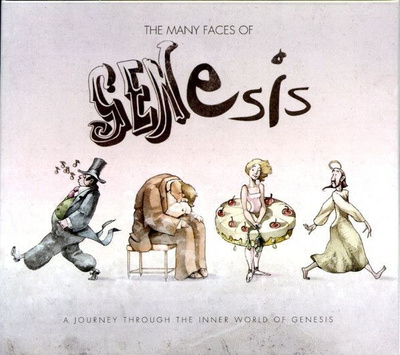THE MANY FACES OF GENESIS 3CD