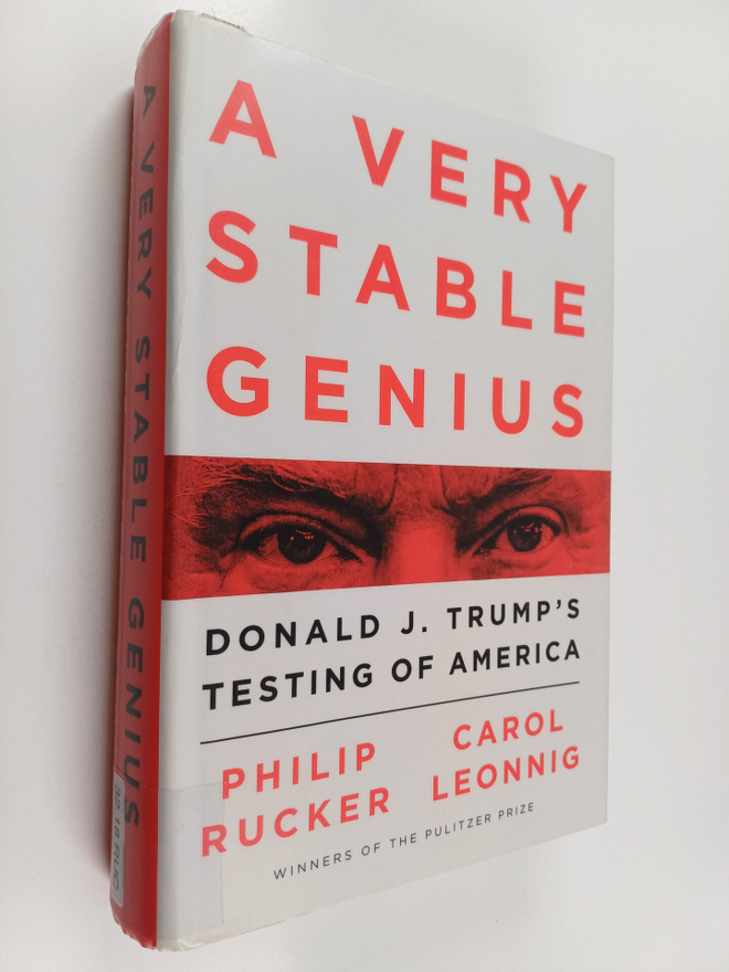 Philip Rucker : A very stable genius : Donald J. Trump's ...