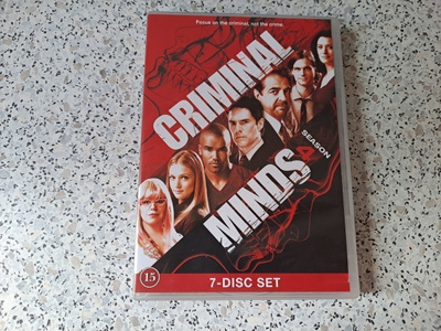 Criminal Minds - Kausi 4 (7 DVD)
