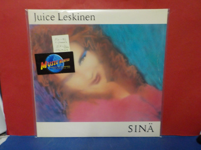 JUICE LESKINEN - SINÄ EX-/EX+ FIN -90 1.PAINOS LP