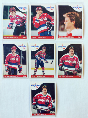 85-86 Opc - Washington Capitals 7kpl