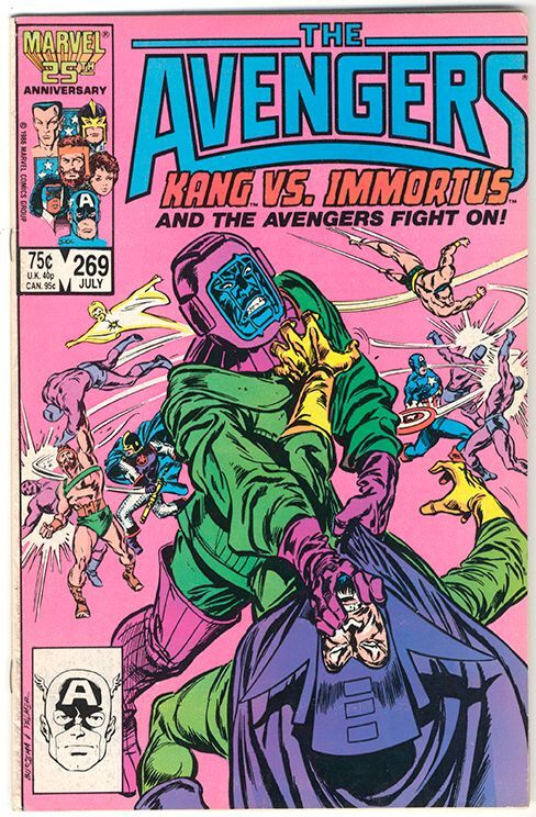The Avengers #269 July 1986