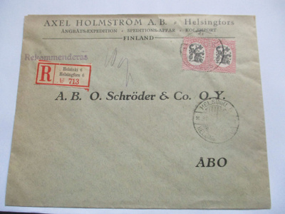1924 Hki Ångbåts-Expedition Axel Holmström R kuori