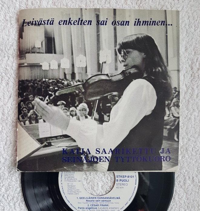 Kaija Saarikettu Ja Seinäjoen Tyttökuoro 7" ep Gatefold