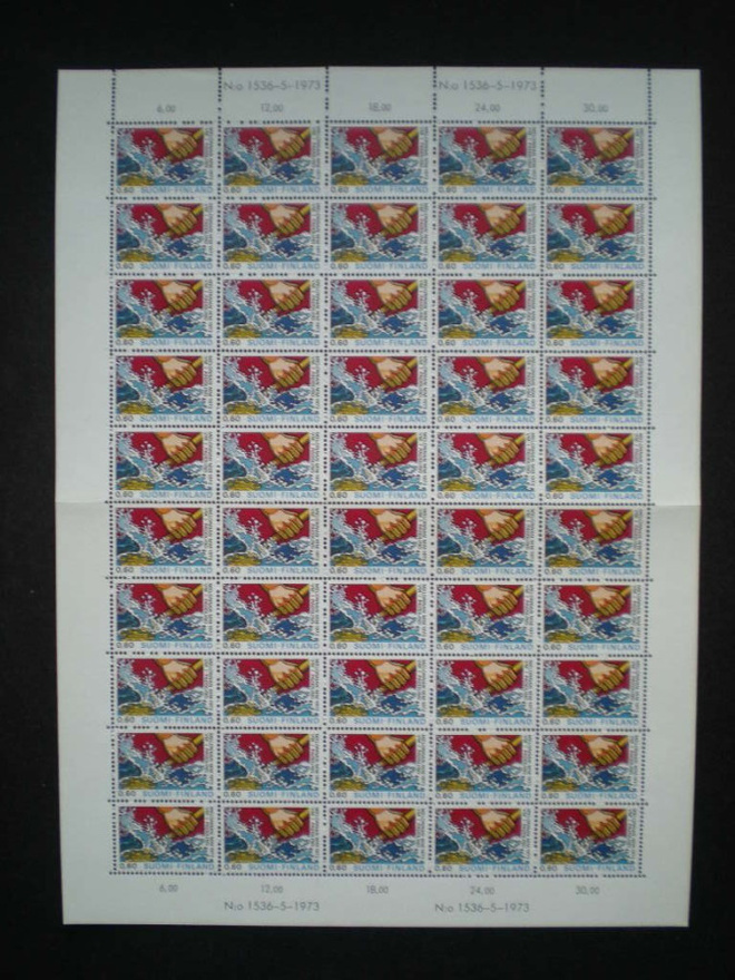 Postimerkkiarkki Melonnan MM-kisat - Lape 726 **