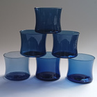 Siniset i-104 juomalasit 6 kpl, Timo Sarpaneva, Iittala - pikkukuva 1