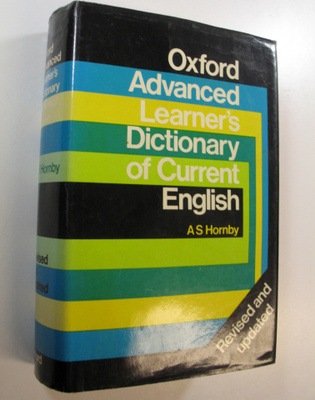 A S Hornby : Oxford Advanced Learner's Dictionary of Curr...