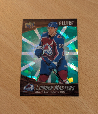 2023-24 Allure Mikko Rantanen Lumber Masters Green /249