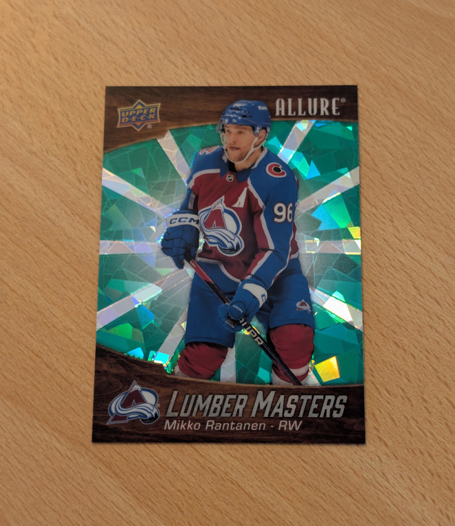 2023-24 Allure Mikko Rantanen Lumber Masters Green /249