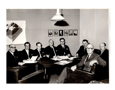 Saseka aluemyyntisopimuksen allekirjoitustilaisuus 1966