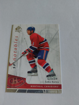 2006-07 SP Authentic #153 Saku Koivu N /999