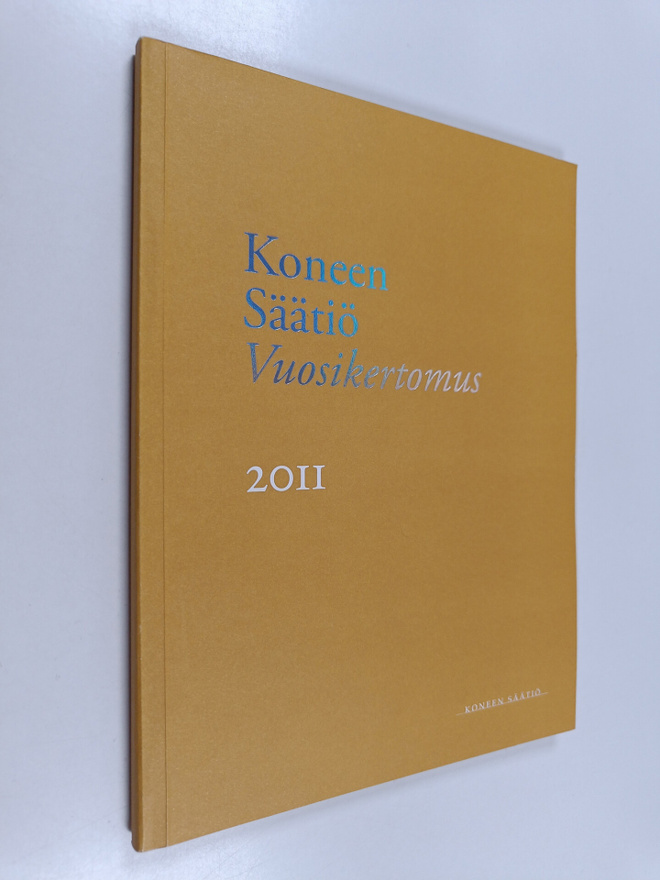 Koneen säätiön Vuosikertomus 2011