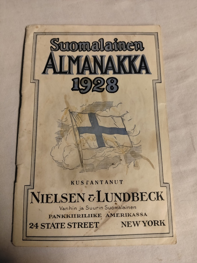 suomalainen almanakka v 1928