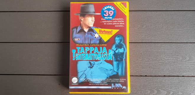VHS: Tappaja Tuntemattomasta (Michael Beck 1989)