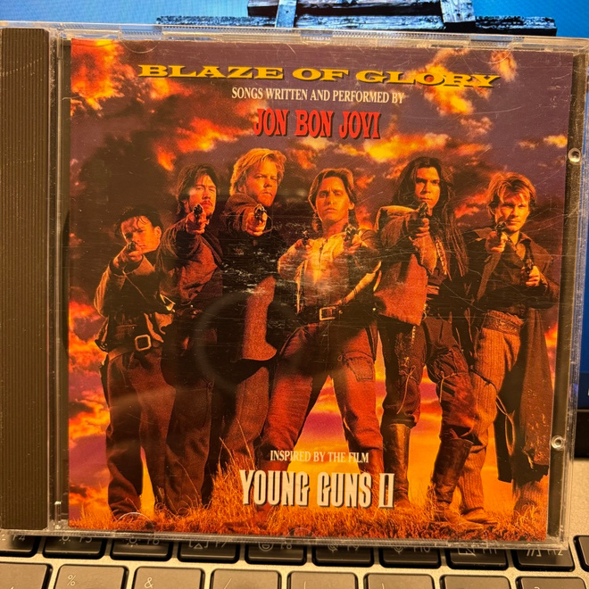 JON BON JOVI - Blaze Of Glory cd (Young Guns II)