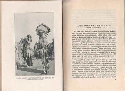 Linck,Olof: Kesäkausi siouxintiaanien parissa, Schildt 1926
