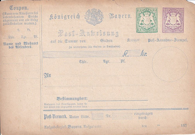 BAYERN 1870 BLANKO KAAVAKE