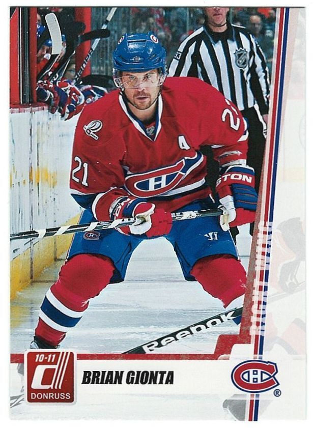 10-11 Donruss #85 Brian Gionta