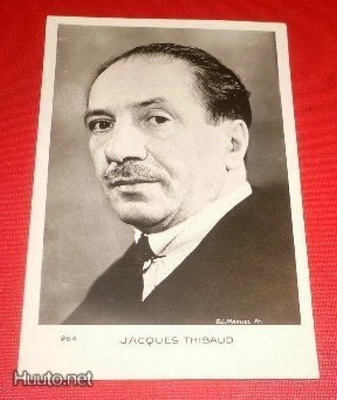 Viulisti Jacques Thibaud (K7)