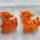 Bambi pari figuuri Made in Hong Kong vintage - pikkukuva 3