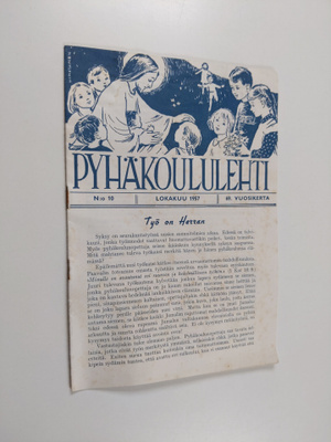 Pyhäkoululehti 10/1957