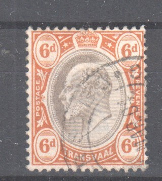 Etelä-Afrikka Transvaal   1902 6P    vanhaa
