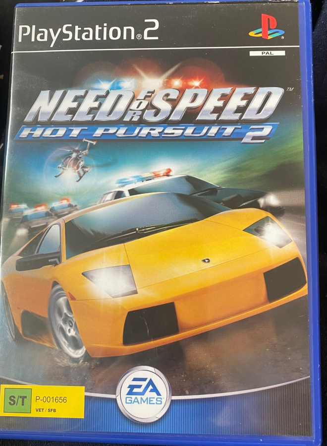 Need for Speed: Hot Pursuit 2 PS2. KUIN UUSI