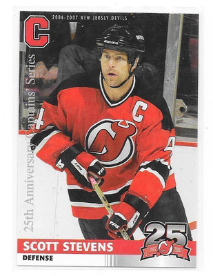 2006-07 New Jersey Devils TeamIssue #4 Scott Stevens