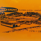 Misa sauna Suomalaista laatutyötä 1956-1976 emali uunipelti - pikkukuva 2