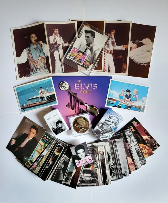 Elvis Presley - Collection: CD, Trading Cards, Photos, Comme