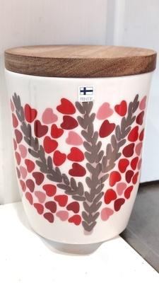 ANU PENTIK KANERVASYDÄN PURKKI 0,65 L ( UUSI, TARRAT )