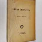 Johan Vilhelm Snellman : Läran om staten - pikkukuva 1