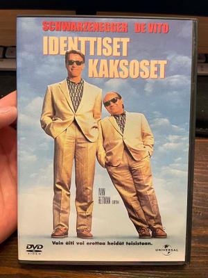Identtiset kaksoset (suomidvd, 1988, Schwarzenegger, De Vito