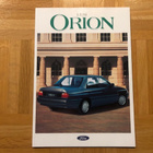 Esite Ford Orion mk3 vuodelta 1990 / 1991 - pikkukuva 1