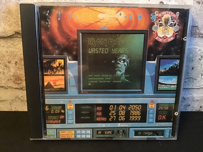 IRON MAIDEN: Wasted Years• Stranger In A Strange Land cd