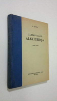 N Åström : Saksankielen alkeiskirja