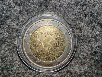 2 € Suomi 2008  Ihmisoikeuksien julistuksen 60. juhlavuosi