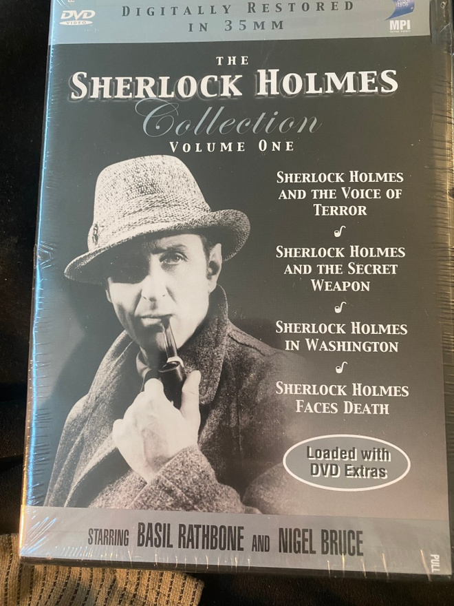 Sherlock Holmes Collection Vol. 1 R1 4 DVD UUSI